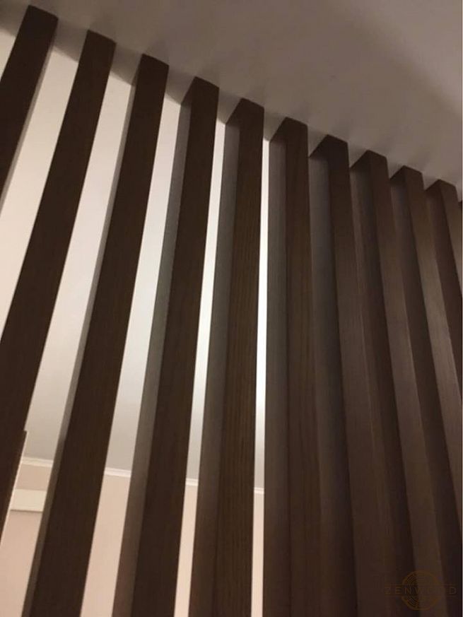 Перегородка зонування вертикальним брусом - Київ | ZenWood