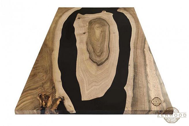 Столи з епоксидної смоли і дерева - Київ | ZenWood