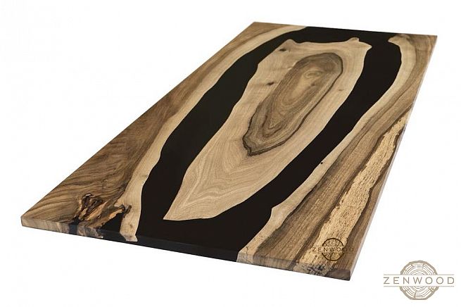 Столи з епоксидної смоли і дерева - Київ | ZenWood