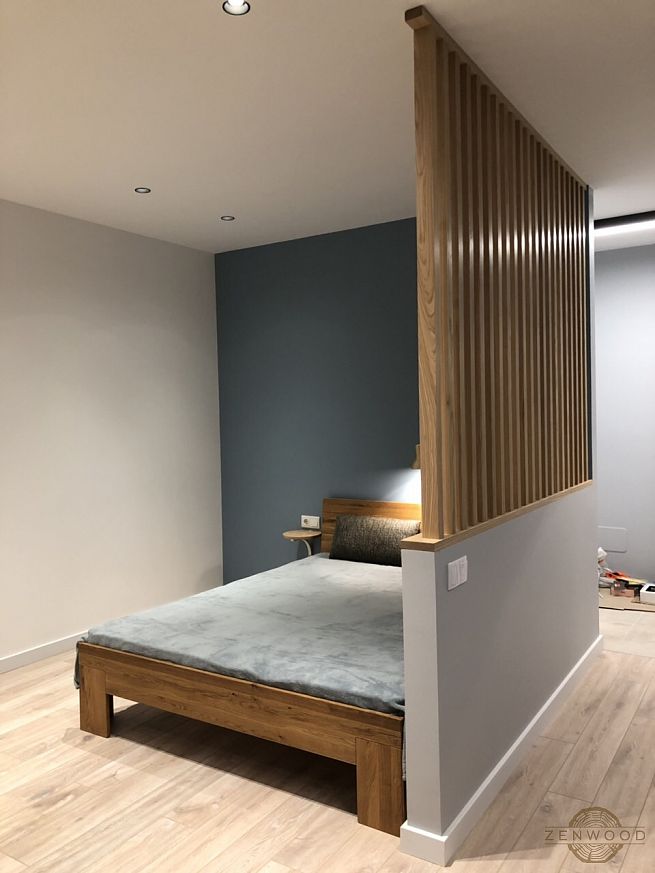 Перегородка зонування вертикальним брусом - Київ | ZenWood