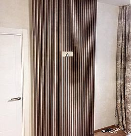 Деревянная панель для зоны TV - Киев | ZenWood