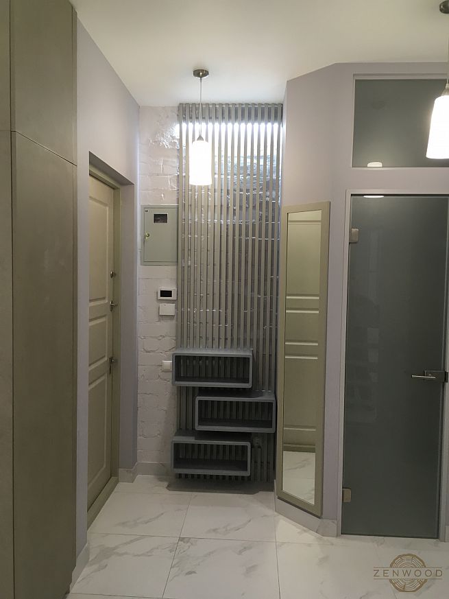 Декор стін вертикальними рейками - Київ | ZenWood