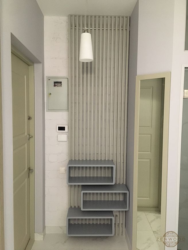 Декор стін вертикальними рейками - Київ | ZenWood