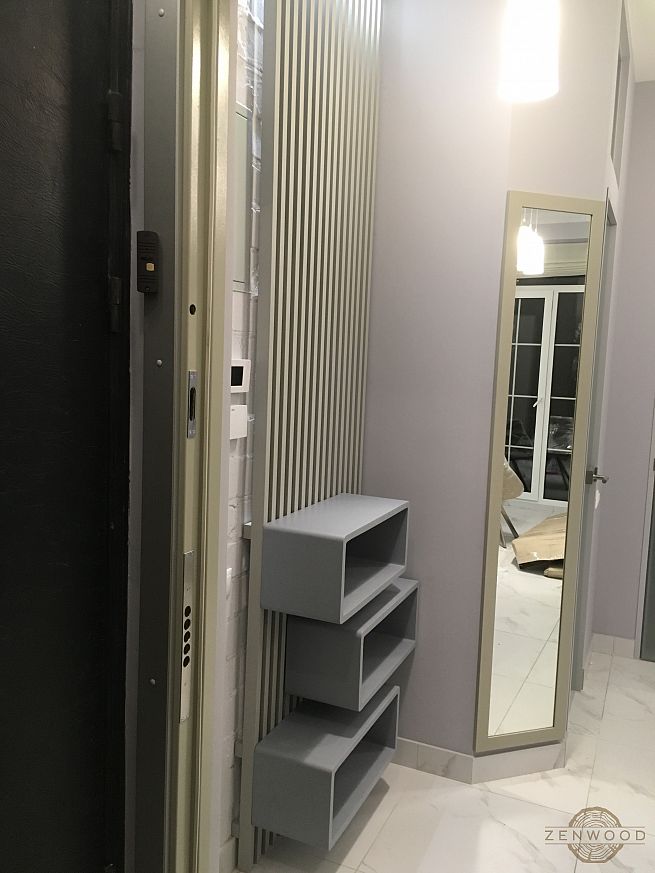 Декор стін вертикальними рейками - Київ | ZenWood