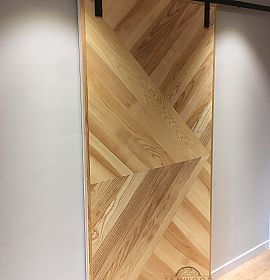 розсувні двері з комірним (амбарним) механізмом - Київ | ZenWood