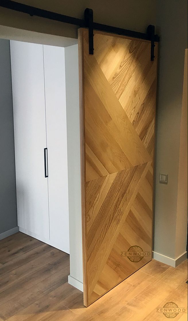Розсувні (амбарні) двері - Київ | ZenWood