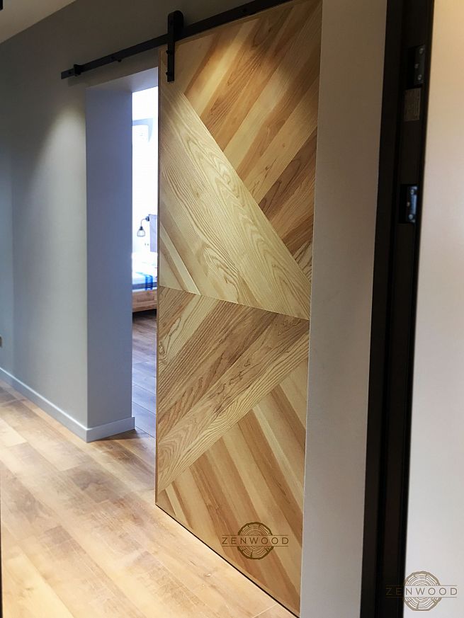 Розсувні (амбарні) двері - Київ | ZenWood