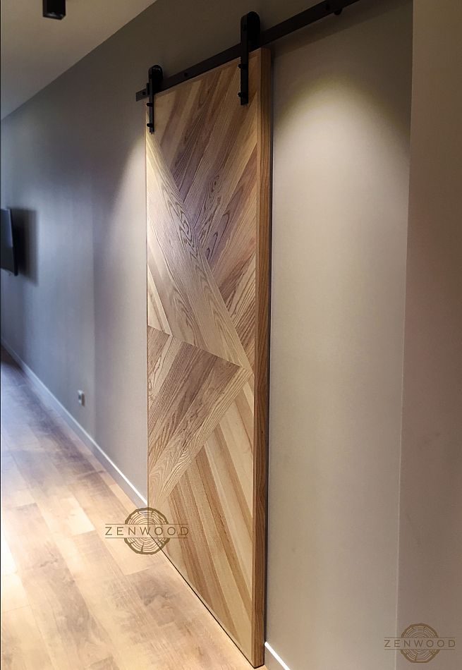 Розсувні (амбарні) двері - Київ | ZenWood