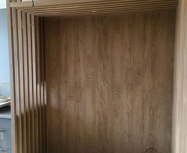 Декор стелі з перегородкою зонування - Киев | ZenWood