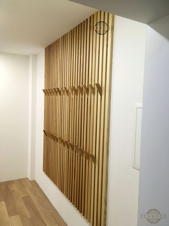 Forte - Вешалка со средними выдвижными крючками - Киев | ZenWood