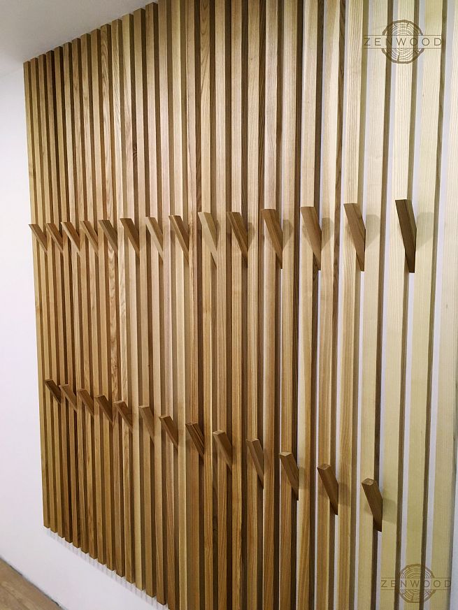 Forte - Вешалка со средними выдвижными крючками - Киев | ZenWood