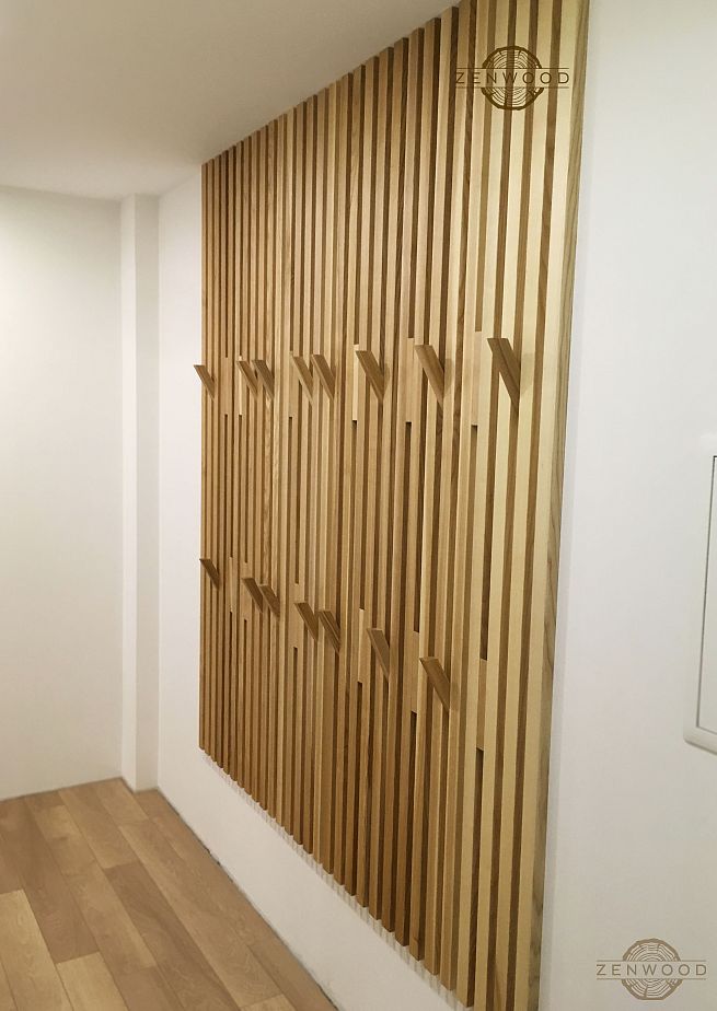 Forte - Вешалка со средними выдвижными крючками - Киев | ZenWood