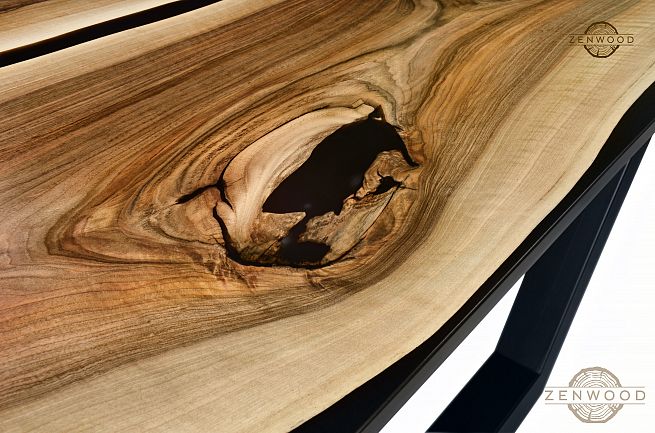 Столи з епоксидної смоли і дерева - Київ | ZenWood