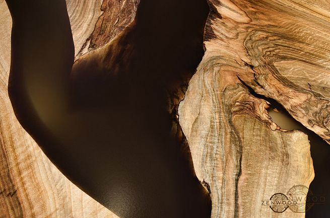 Столи з епоксидної смоли і дерева - Київ | ZenWood