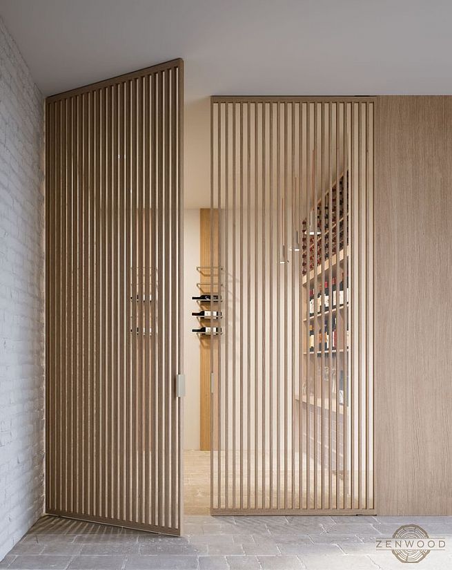 Приховані рейкові двері - Київ | ZenWood