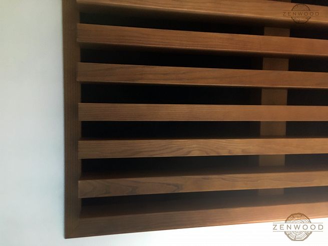 Декор потолка деревянным брусом - Киев | ZenWood