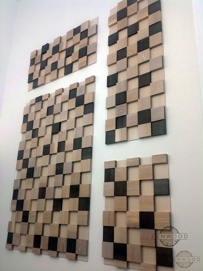 Декор стін кубічний - Київ | ZenWood