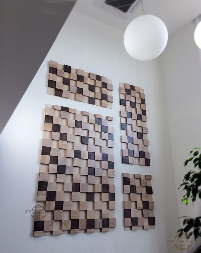 Декор стін кубічний - Київ | ZenWood