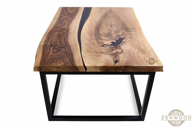 Столи з епоксидної смоли і дерева - Київ | ZenWood