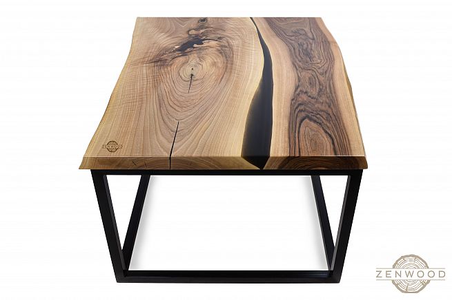 Столи з епоксидної смоли і дерева - Київ | ZenWood