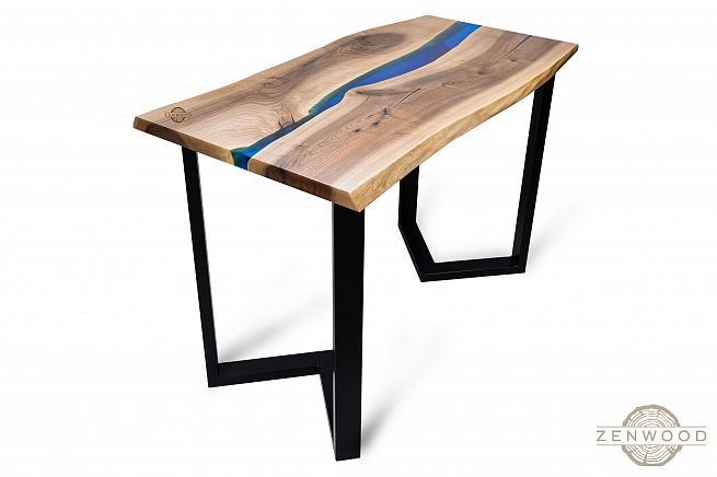 Столи з епоксидної смоли і дерева - Київ | ZenWood
