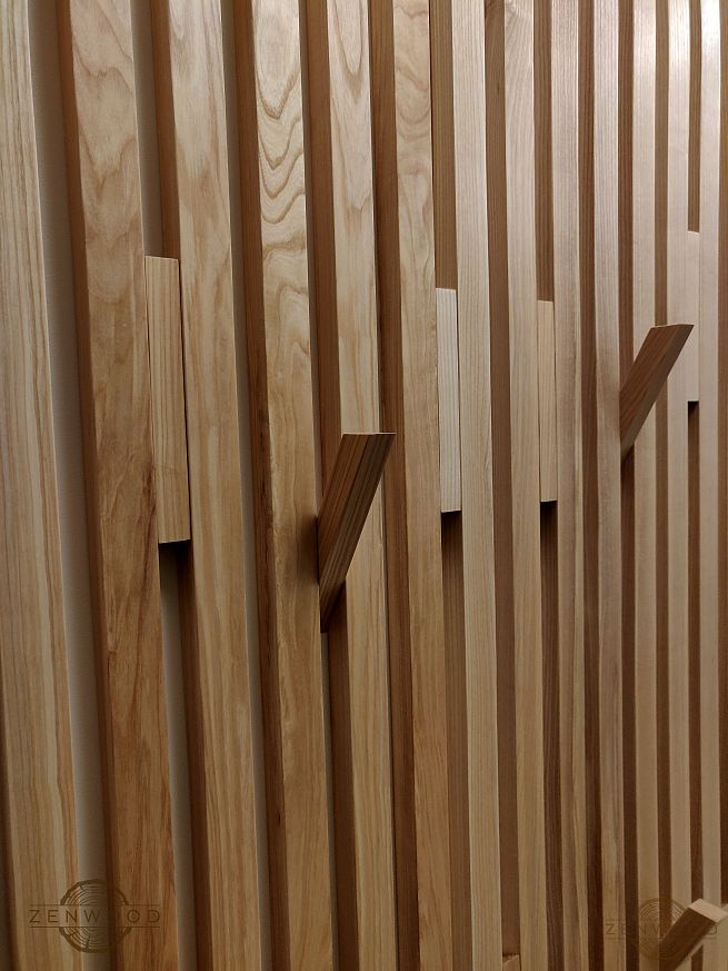 Forte - Вешалка со средними выдвижными крючками - Киев | ZenWood