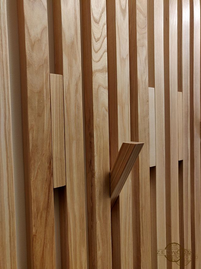 Forte - Вешалка со средними выдвижными крючками - Киев | ZenWood