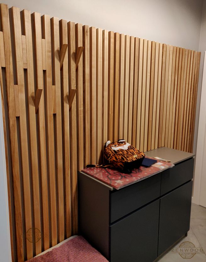 Forte - Вешалка со средними выдвижными крючками - Киев | ZenWood