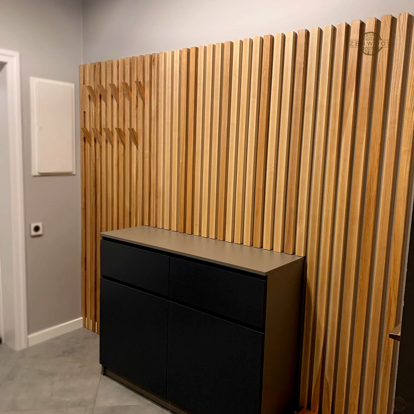 Forte - Вешалка со средними выдвижными крючками - Киев | ZenWood