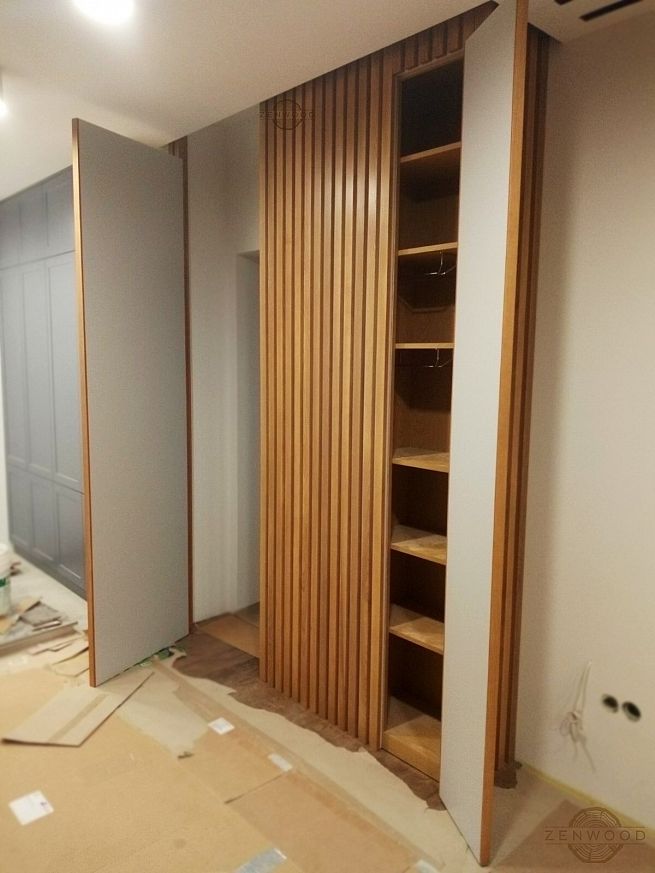 Приховані рейкові двері - Київ | ZenWood