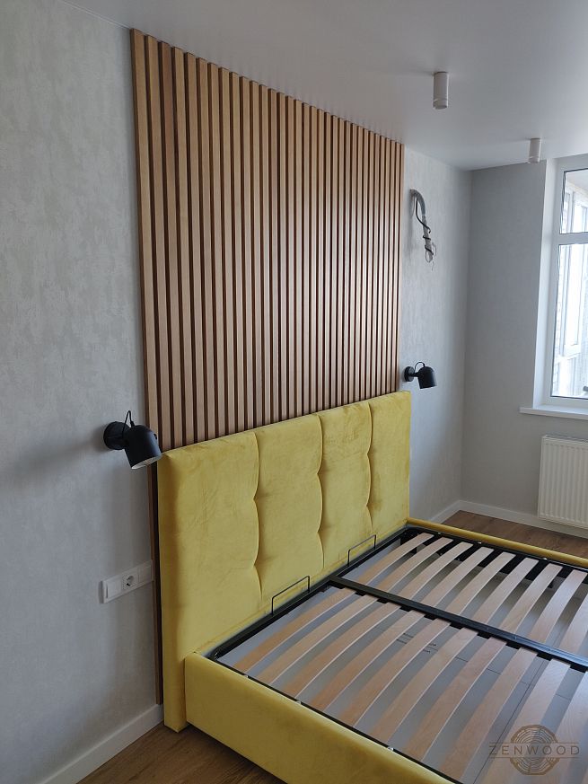 Декор стін вертикальними рейками - Київ | ZenWood