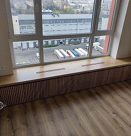 Підвіконня-лежак та решітки радіаторів - Київ | ZenWood