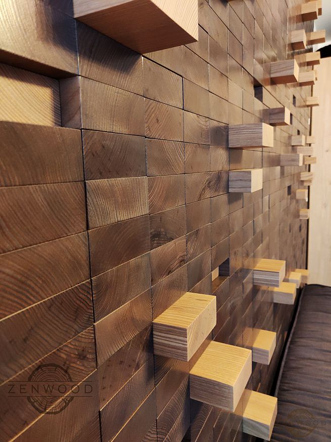 Декор стін кубічний - Київ | ZenWood