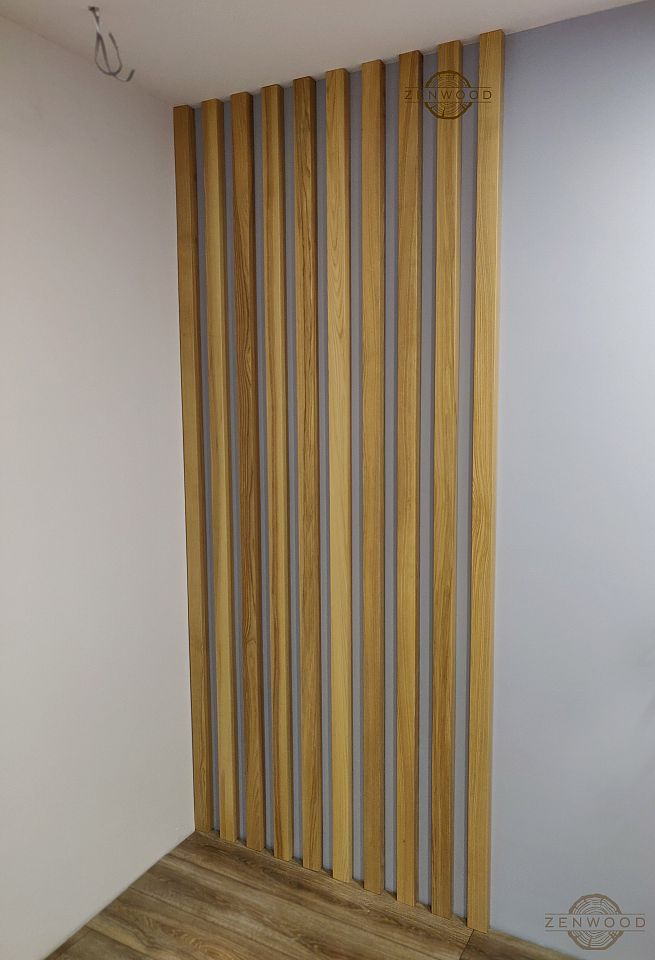 Декор стін вертикальними рейками - Київ | ZenWood