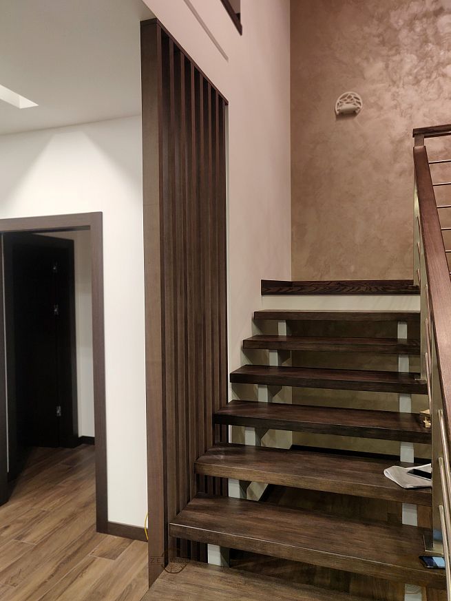 Дерев'яні сходи та східці - Київ | ZenWood