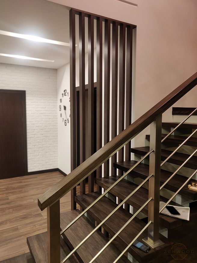 Дерев'яні сходи та східці - Київ | ZenWood