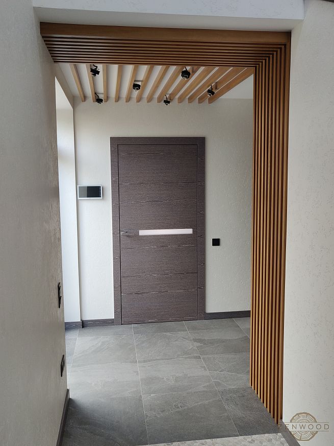 Декор стін вертикальними рейками - Київ | ZenWood