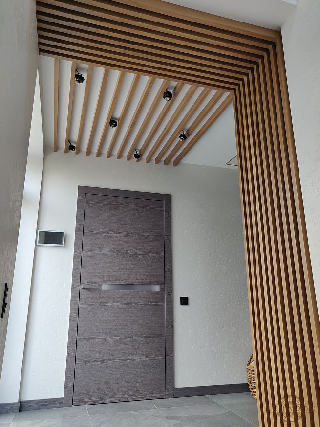 Декор стін вертикальними рейками - Київ | ZenWood