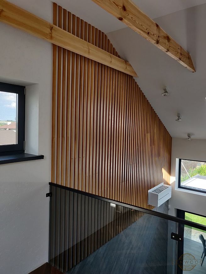 Декор стін вертикальними рейками - Київ | ZenWood