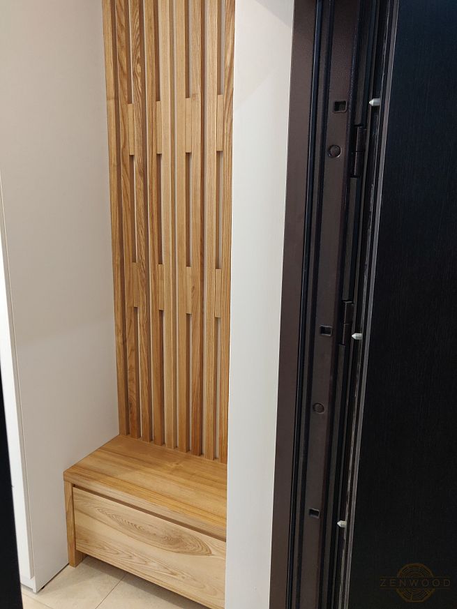 Forte - Вешалка со средними выдвижными крючками - Киев | ZenWood