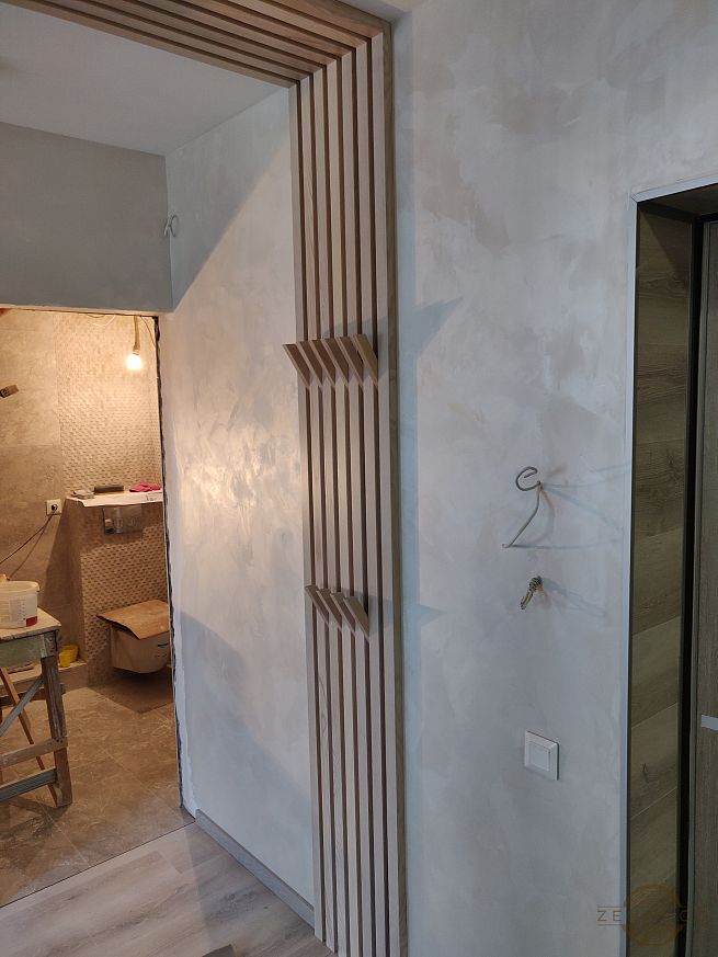 Forte - Вешалка со средними выдвижными крючками - Киев | ZenWood