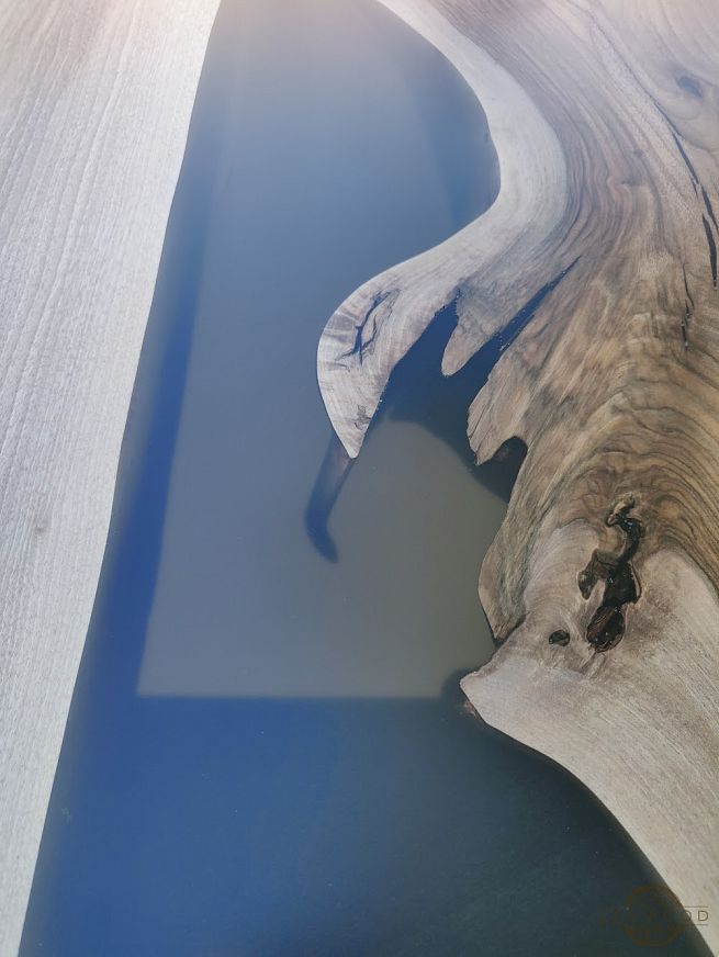 Столи з епоксидної смоли і дерева - Київ | ZenWood