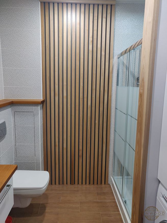 Декор стін вертикальними рейками - Київ | ZenWood