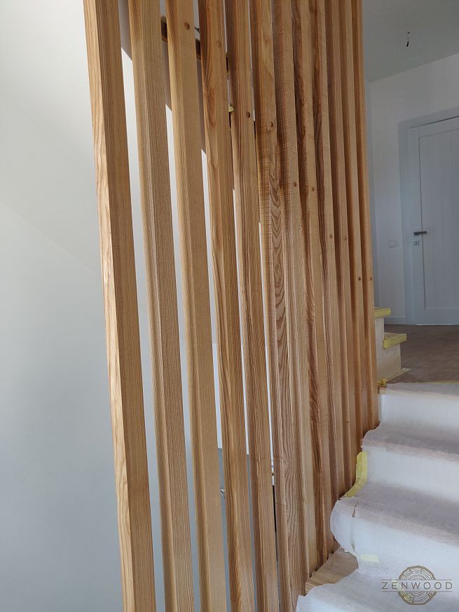 Перегородка зонування вертикальним брусом - Київ | ZenWood