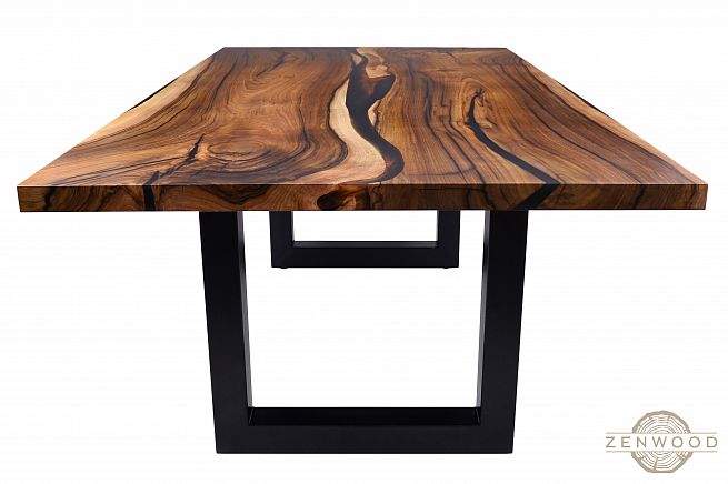 Столи з епоксидної смоли і дерева - Київ | ZenWood