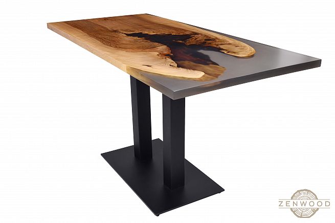 Столи з епоксидної смоли і дерева - Київ | ZenWood