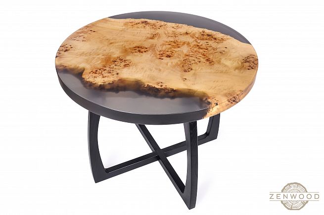 Столи з епоксидної смоли і дерева - Київ | ZenWood