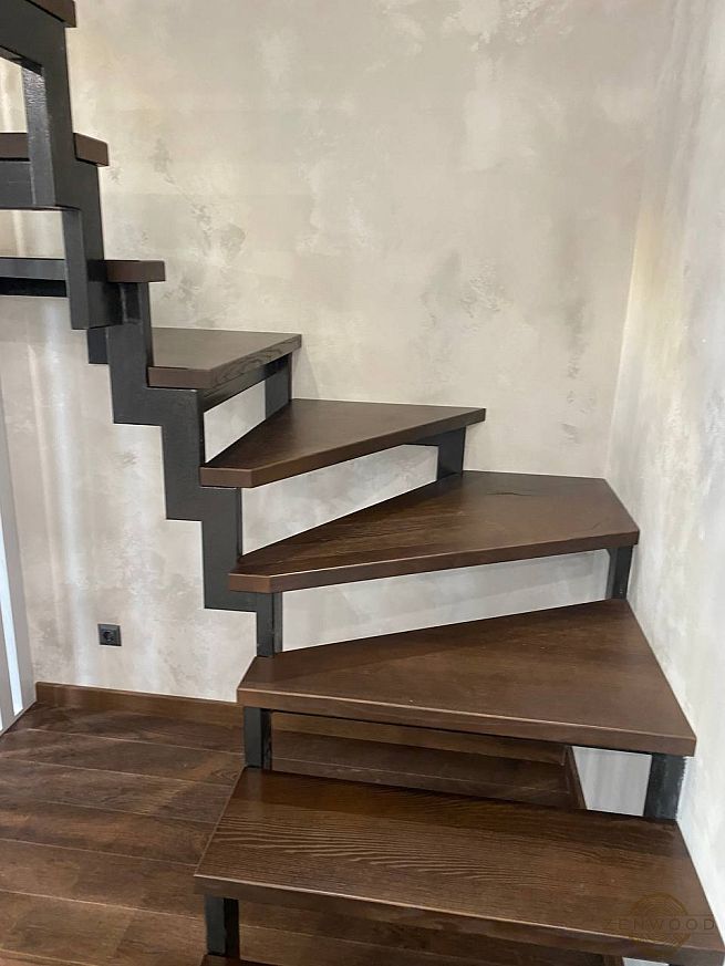 Дерев'яні сходи та східці - Київ | ZenWood