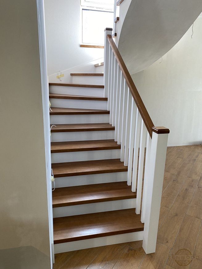 Дерев'яні сходи та східці - Київ | ZenWood