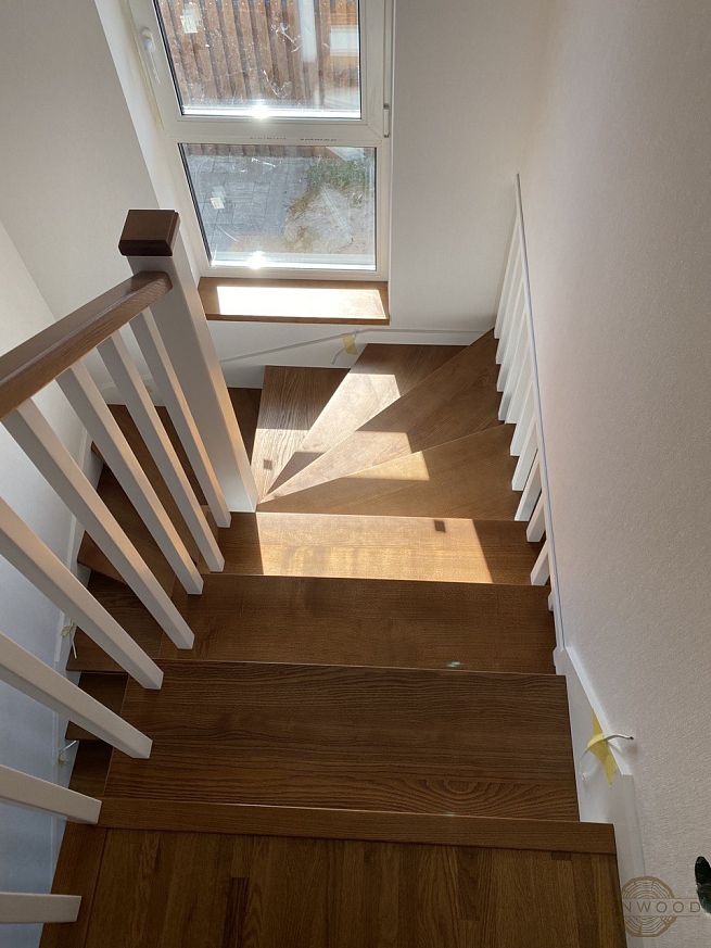 Дерев'яні сходи та східці - Київ | ZenWood